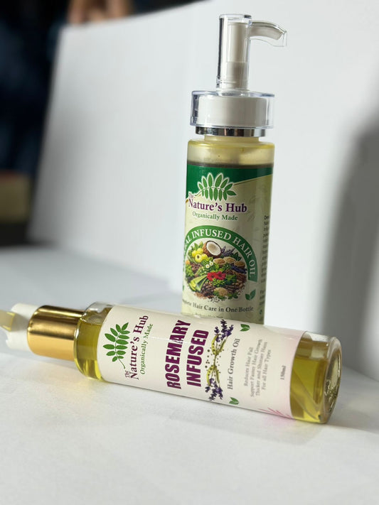 Rosemary & Herbal Infused Hair Oil Combo (Mother's Day Offer)