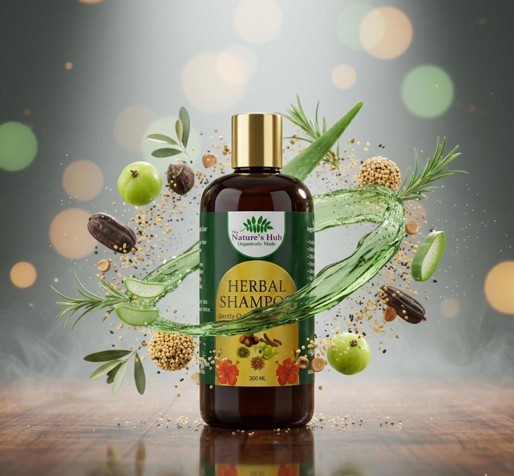 Nature’s Hub Herbal Shampoo 300ml